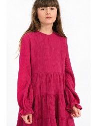 Cotton ruffled dress