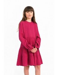Cotton ruffled dress