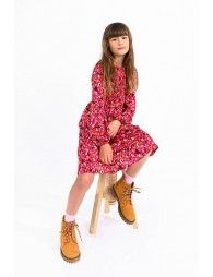 Smocked  print dress