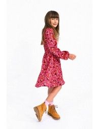 Smocked  print dress