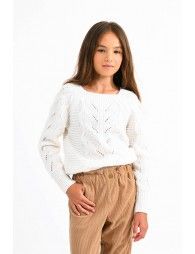 Square collar jumper