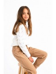 Square collar jumper