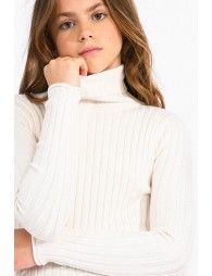 Ribbed jumper, turtleneck