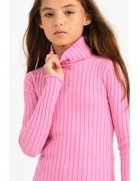 Ribbed jumper, turtleneck