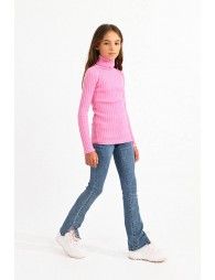 Ribbed jumper, turtleneck