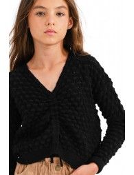 Pop corn knit jumper