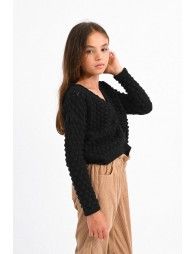 Pop corn knit jumper
