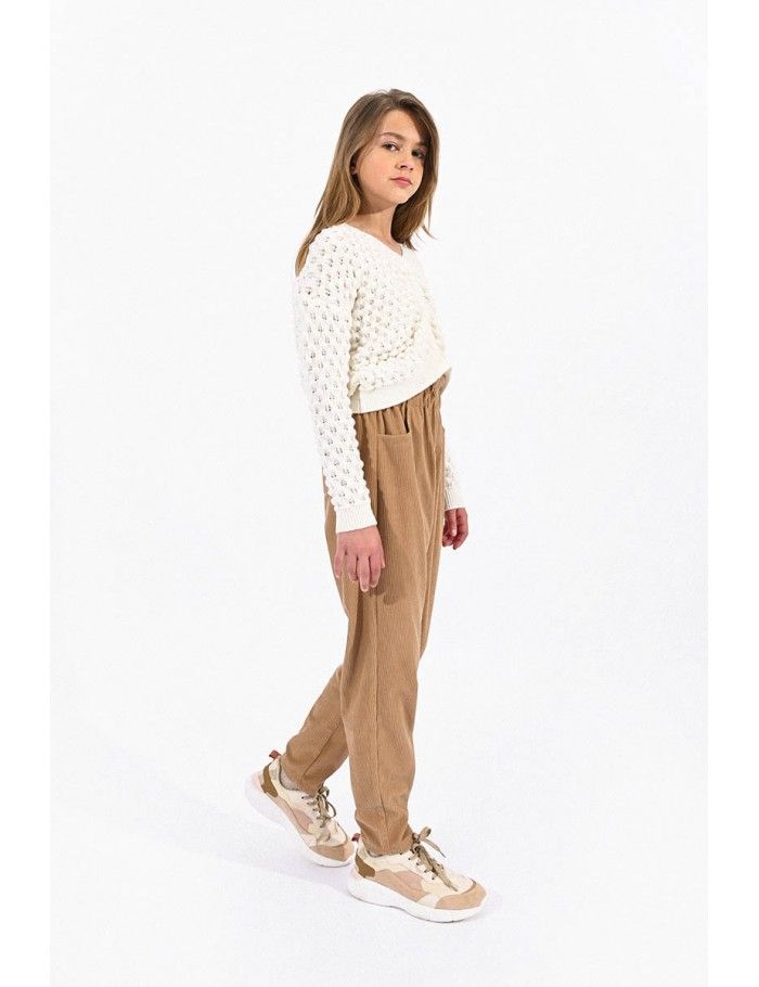 Pop corn knit jumper
