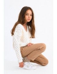 Pop corn knit jumper