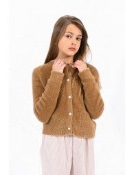 Crewneck cardigan