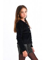 Crewneck cardigan