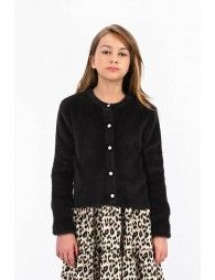 Crewneck cardigan