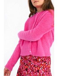 Crewneck cardigan