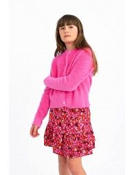 Crewneck cardigan
