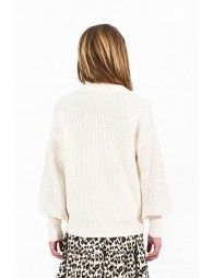 Ribbed knit cardigan