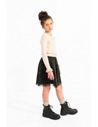 Mini tulle skirt