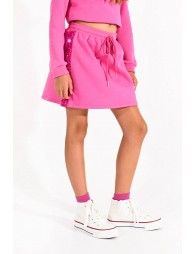 Mini fleece skirt