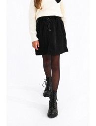 Corduroy mini skirt