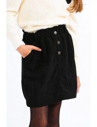 Corduroy mini skirt