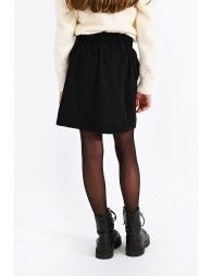 Corduroy mini skirt