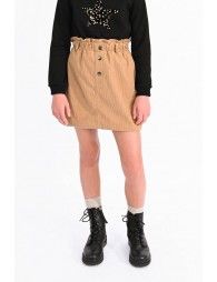 Corduroy mini skirt