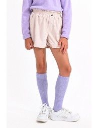Corduroy mini shorts