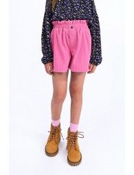 Corduroy mini shorts