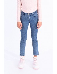 Split bootcut jeans