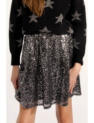 Sequin skirt