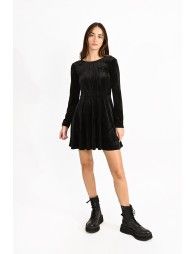 Backless skater dress