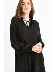 Mini dress in veil