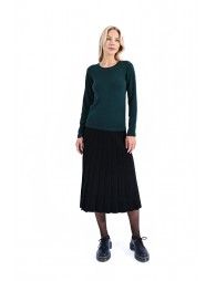 Jumper with lace cuffs