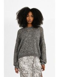 Openwork sweater