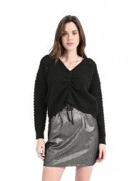 Pop corn knit jumper