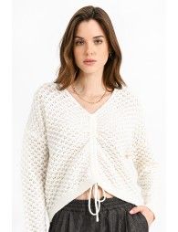 Pop corn knit jumper