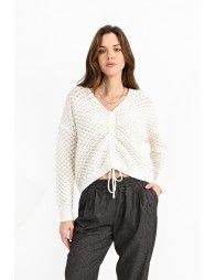 Pop corn knit jumper