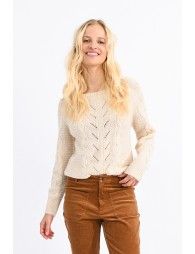 Square collar jumper