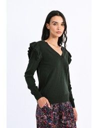 V-neck jumper