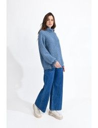 Chunky turtleneck sweater