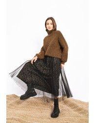 Chunky turtleneck sweater