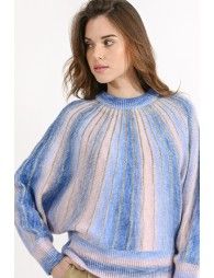 Batwing sleeve sweater