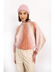 Batwing sleeve sweater