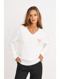 Sweater heart pattern
