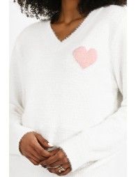 Sweater heart pattern
