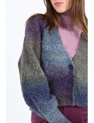 Cardigan tie and dye
