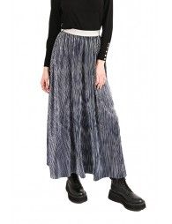 Long pleated skirt