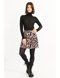 Mini printed skirt