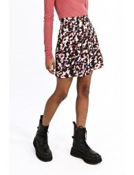 Mini printed skirt