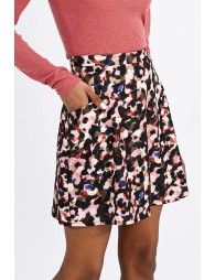 Mini printed skirt