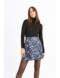 Mini printed skirt